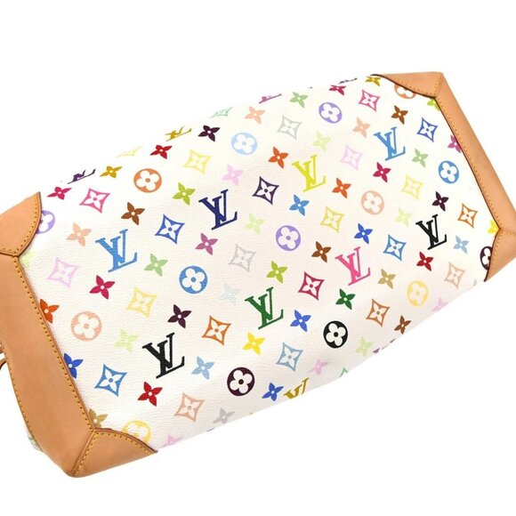 Louis Vuitton White Monogram Multicolor Ursula Handbag - Picture 5 of 10